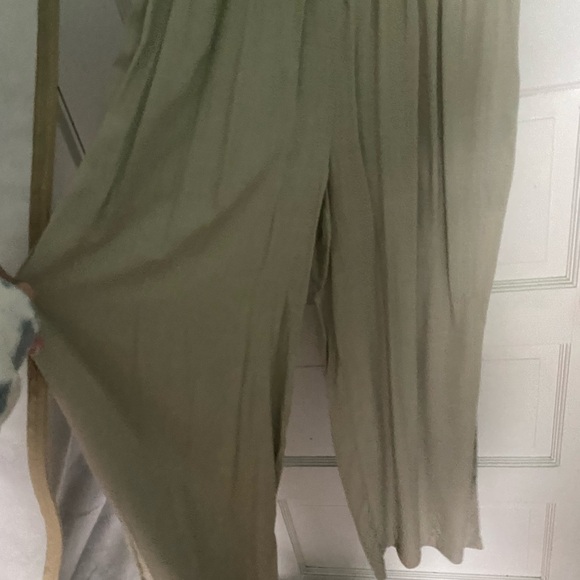 Japna Mint green ruched top jumpsuit - Picture 3 of 3
